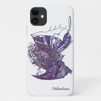 Capa Para iPhone 11 Gabinete iPhone/iPad com arte de tinta desenhada à