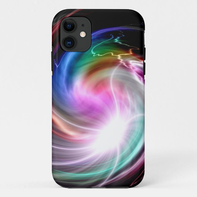 Capa Para iPhone 11 Galáxia Colorida Leve (Verso)
