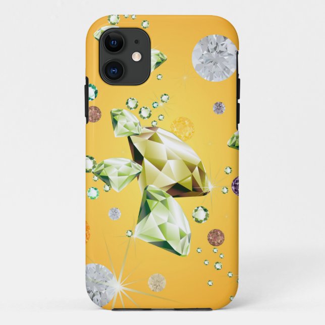 Capa Para iPhone 11 Galáxia Diamante 7 (Verso)