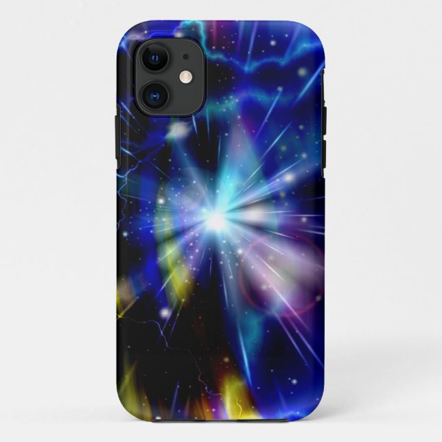 Capa Para iPhone 11 Galáxias leves das estrelas (Verso)