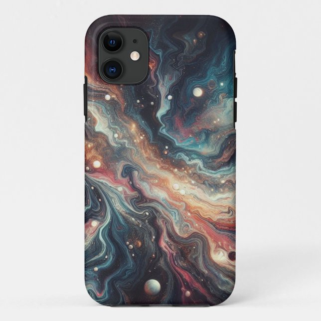 Capa Para iPhone 11 GalaxyGlow (Verso)