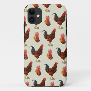 Capa Para iPhone 11 Galinha-Galinha-Galinha-Galinha-De-Aquicultura Rús