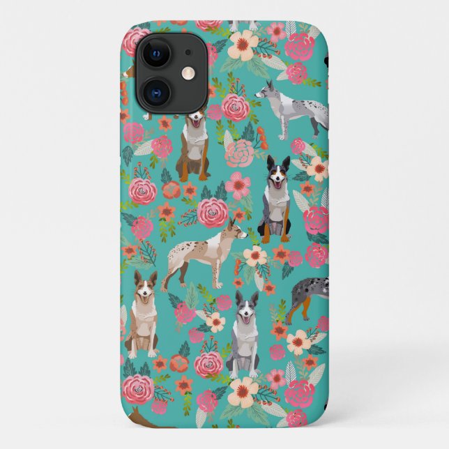 Capa Para iPhone 11 Galinha koolie australiana (Verso)