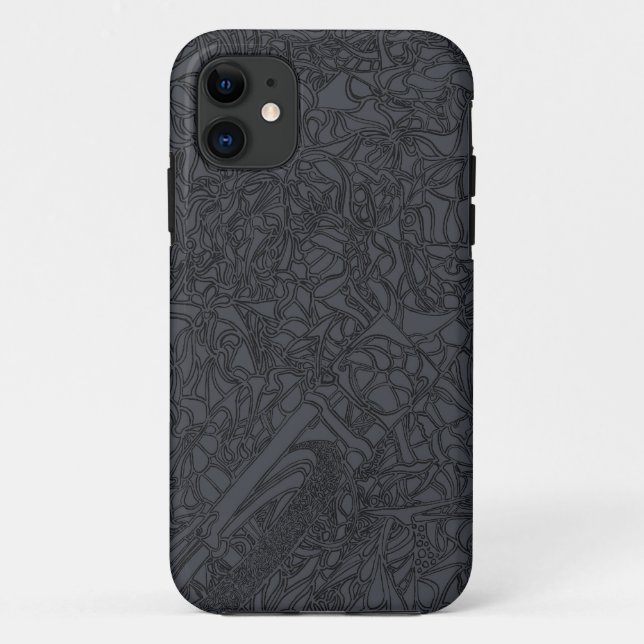Capa Para iPhone 11 Galopes da obscuridade (Verso)