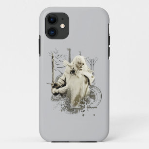 Capa Para iPhone 11 GANDALF™ com Colagem de Vetor de Espadas