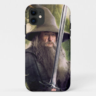Capa Para iPhone 11 Gandalf Com Funcionarios E Espada