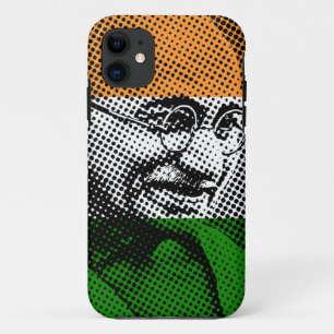 Capa Para iPhone 11 Gandhi + Caso indiano do iPhone 5C da bandeira