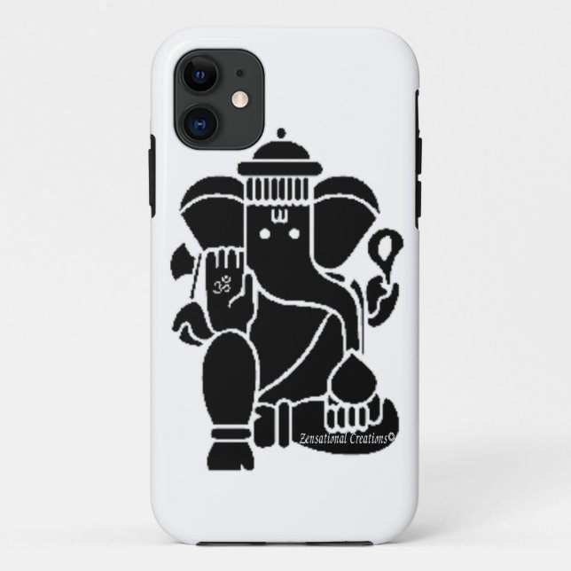 Capa Para iPhone 11 Ganesha - o removedor dos obstáculos (Verso)