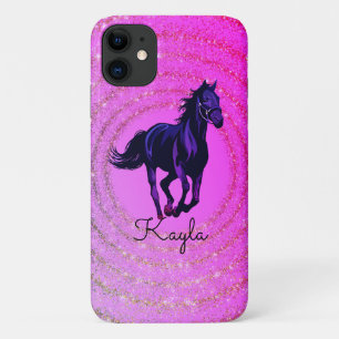 Capa Para iPhone 11 Garota do Cavalo