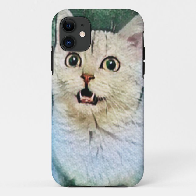 Capa Para iPhone 11 Gatinho (Verso)