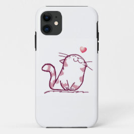 Capa Para iPhone 11 Gatinho Love
