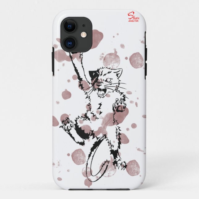 Capa Para iPhone 11 gato (Verso)