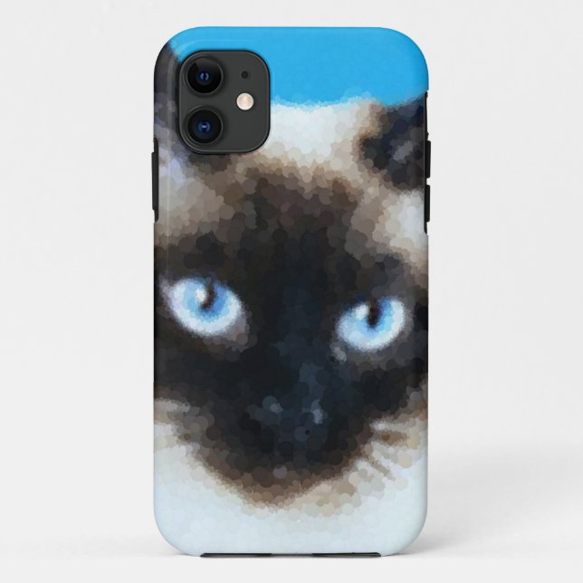 Capa Para iPhone 11 Gato 1 (Verso)