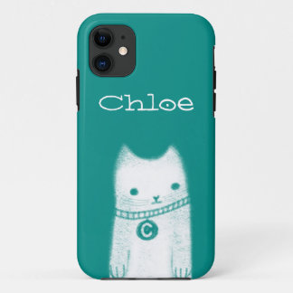 Capa Para iPhone 11 Gato de Chloe