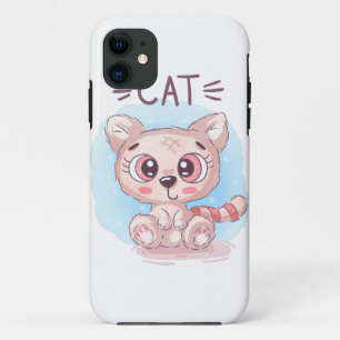 Capa Para iPhone 11 Gato de ursinho