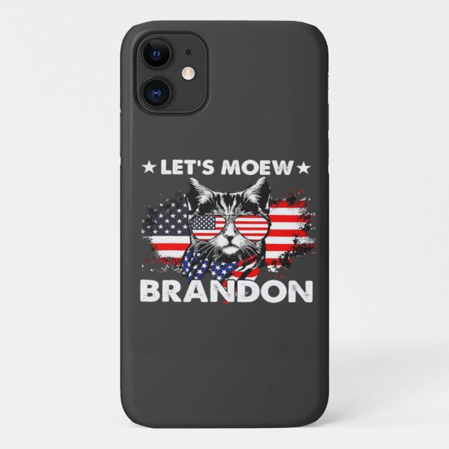 Capa Para iPhone 11 Gato Deixa miar  (Verso)