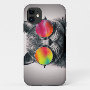 CAPA PARA iPhone 11 GATO NO ESPAÇO