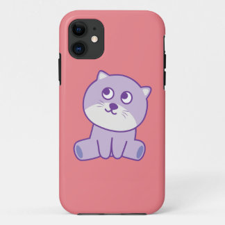 Capa Para iPhone 11 gato olhando para o céu