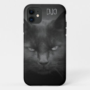 Capa Para iPhone 11 Gato Preto Louco