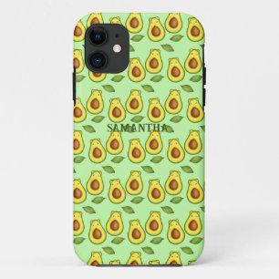 Capa Para iPhone 11 Gato Verde Avocado
