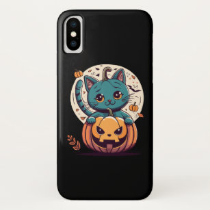 Capa Para iPhone Da Case-Mate Gatos e Pumpkins para um Feliz Dia das Bruxas!