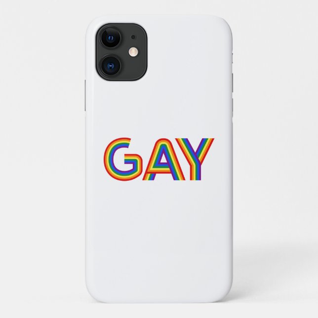 CAPA PARA iPhone 11 GAY (Verso)