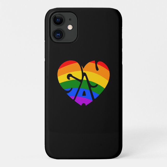 Capa Para iPhone 11 Gay (Verso)