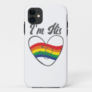 Capa Para iPhone 11 Gay Casais que combinam com LGBT Eu sou seu Orgulh