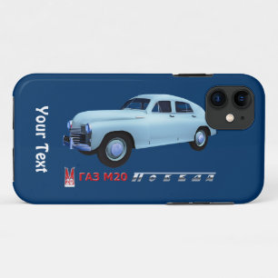 Capa Para iPhone 11 GAZ M20 Sedan russo