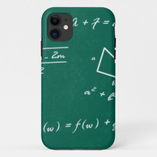 Capa Para iPhone 11 geek de álgebra professor de matemática