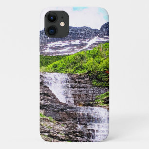 Capa Para iPhone 11 Gelacial das Quedas de Água Derretidas das Montan