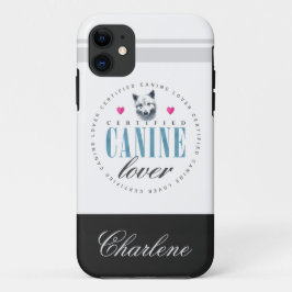 Capa Para iPhone 11 Gelado de Canino Certificado em Cubo Adicione Seu