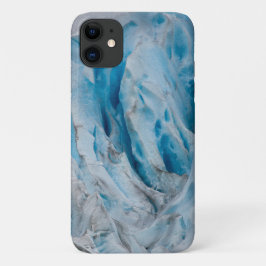 Capa Para iPhone 11 Gelo azul glaciar