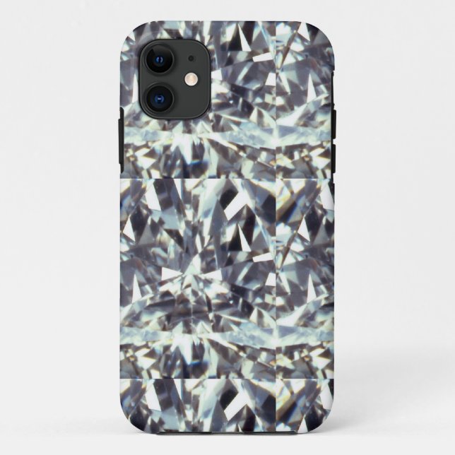 Capa Para iPhone 11 gema clara, diamante (Verso)