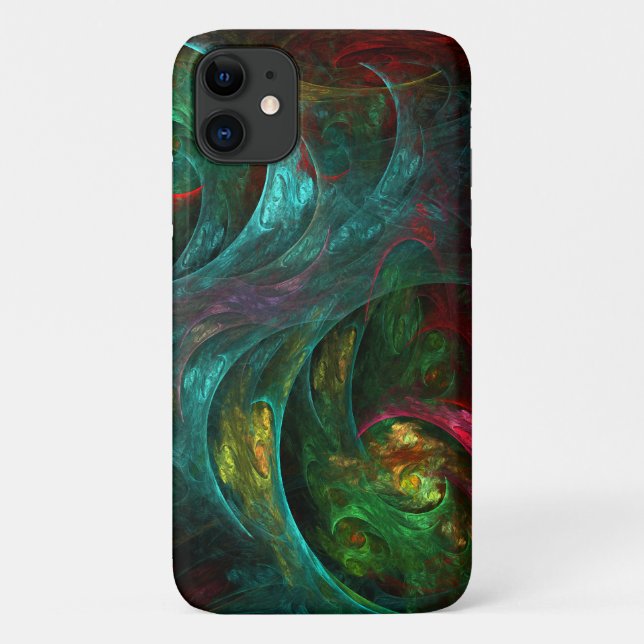 Capa Para iPhone 11 Genesis Nova Abstrato Art (Verso)