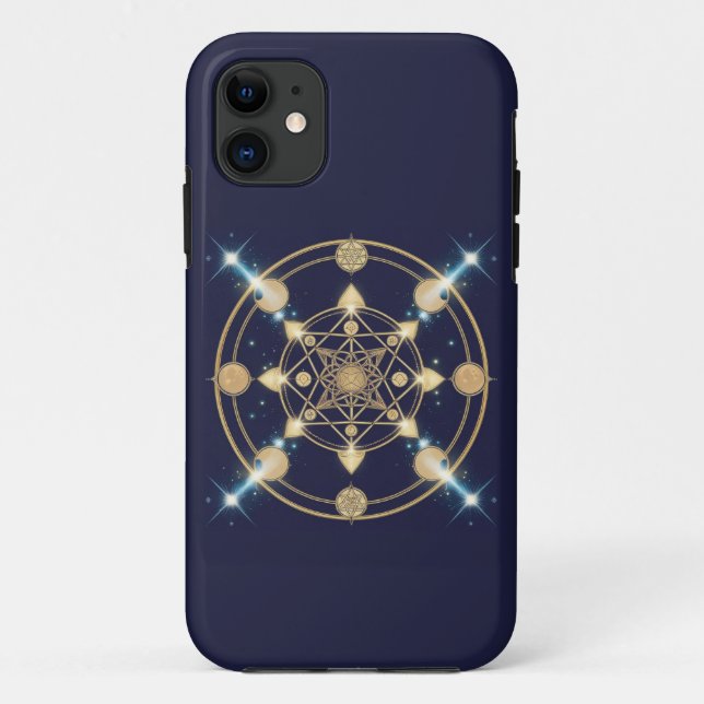 Capa Para iPhone 11 Geometria Estrelada – O Código do Infinito (Verso)