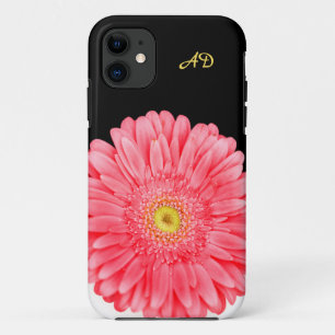 Capa Para iPhone 11 Gerbera Flor Rosa