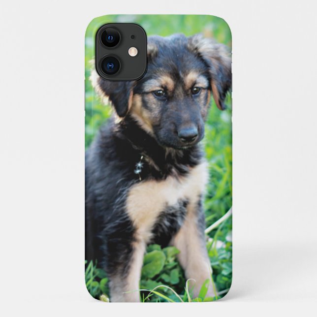 Capa Para iPhone 11 German shepherd (Verso)
