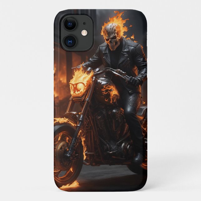 Capa Para iPhone 11 Ghost Rider (Verso)