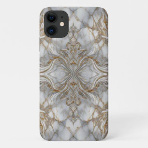 Capa Para iPhone 11 "Gilded Marble: Dourado-Infuso