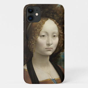 Capa Para iPhone 11 Ginevra de' Benci por Leonardo Da Vinci