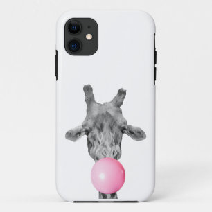 Capa Para iPhone 11 Girafa bubble