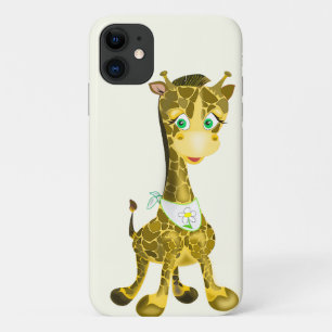 Capa Para iPhone 11 Girafa de bebê bonita