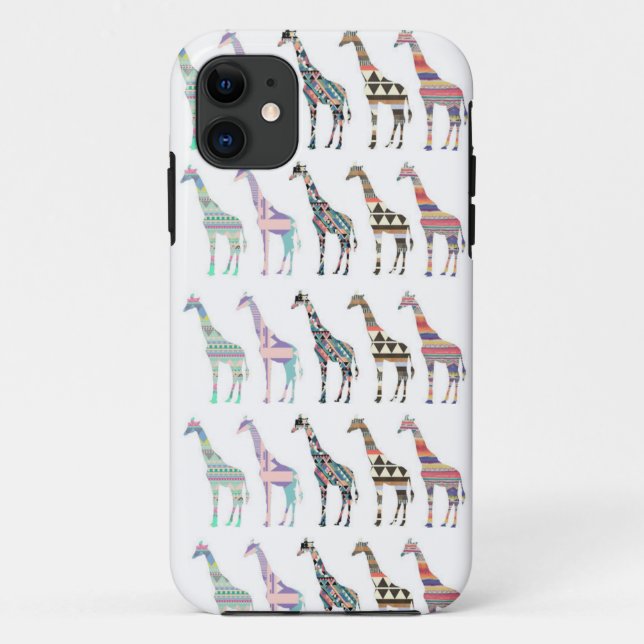 Capa Para iPhone 11 Girafas (Verso)