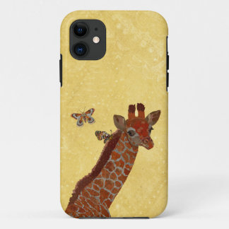 CAPA PARA iPhone 11 GIRAFFE & BUTTERFLIS