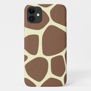 Capa Para iPhone 11 Giraffe Impressão, Brown Giraffe, Impressão Animal