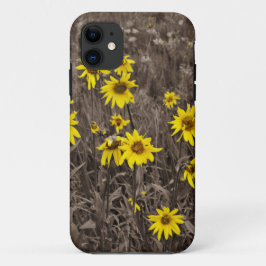 Capa Para iPhone 11 Girassol na Montanha Rochosa