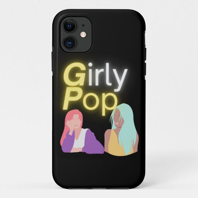 Capa Para iPhone 11 Girly pop phone  (Verso)