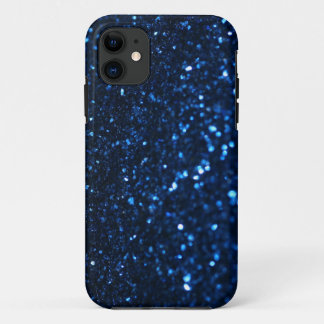 Capa Para iPhone 11 Glimmer Preto Azul