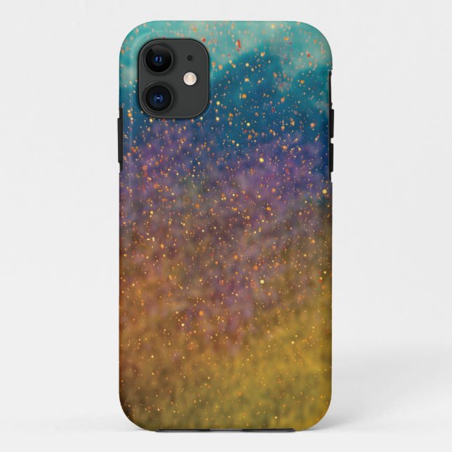 Capa Para iPhone 11 glitter bluegold Case-Mate Tough Apple iPhone 11 C (Verso)